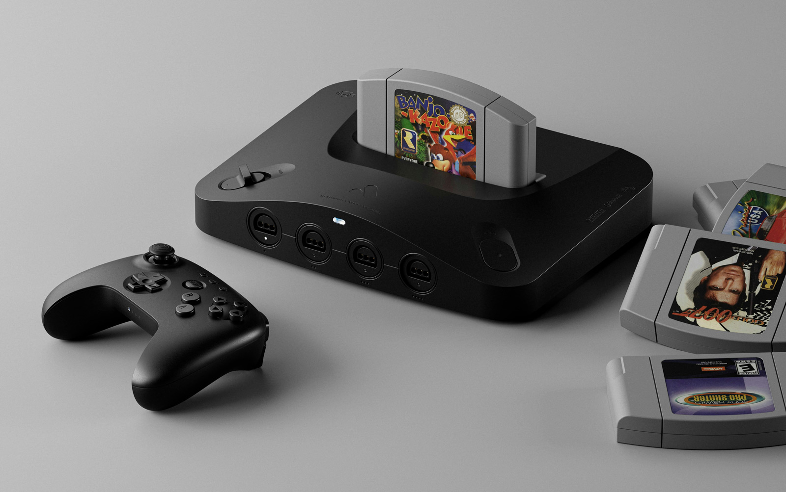 Analogue 3D console, games, and controller